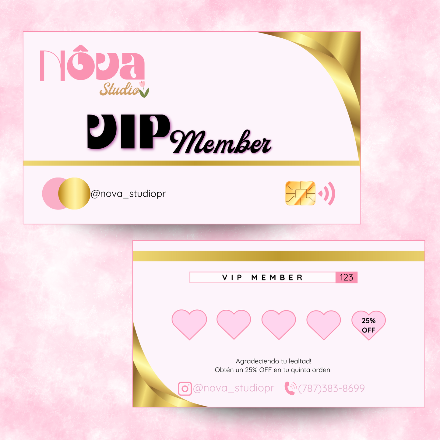 Loyalty Cards | Tarjetas de fidelidad