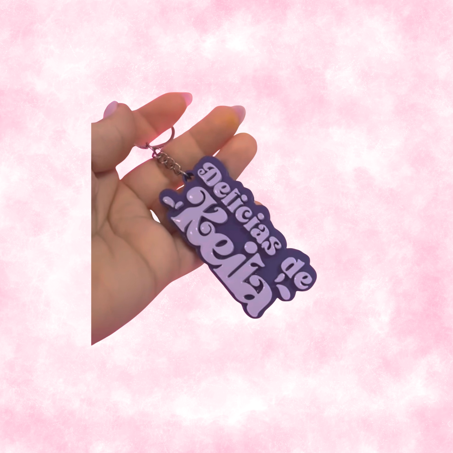 Llavero Inteligente 3d Logo