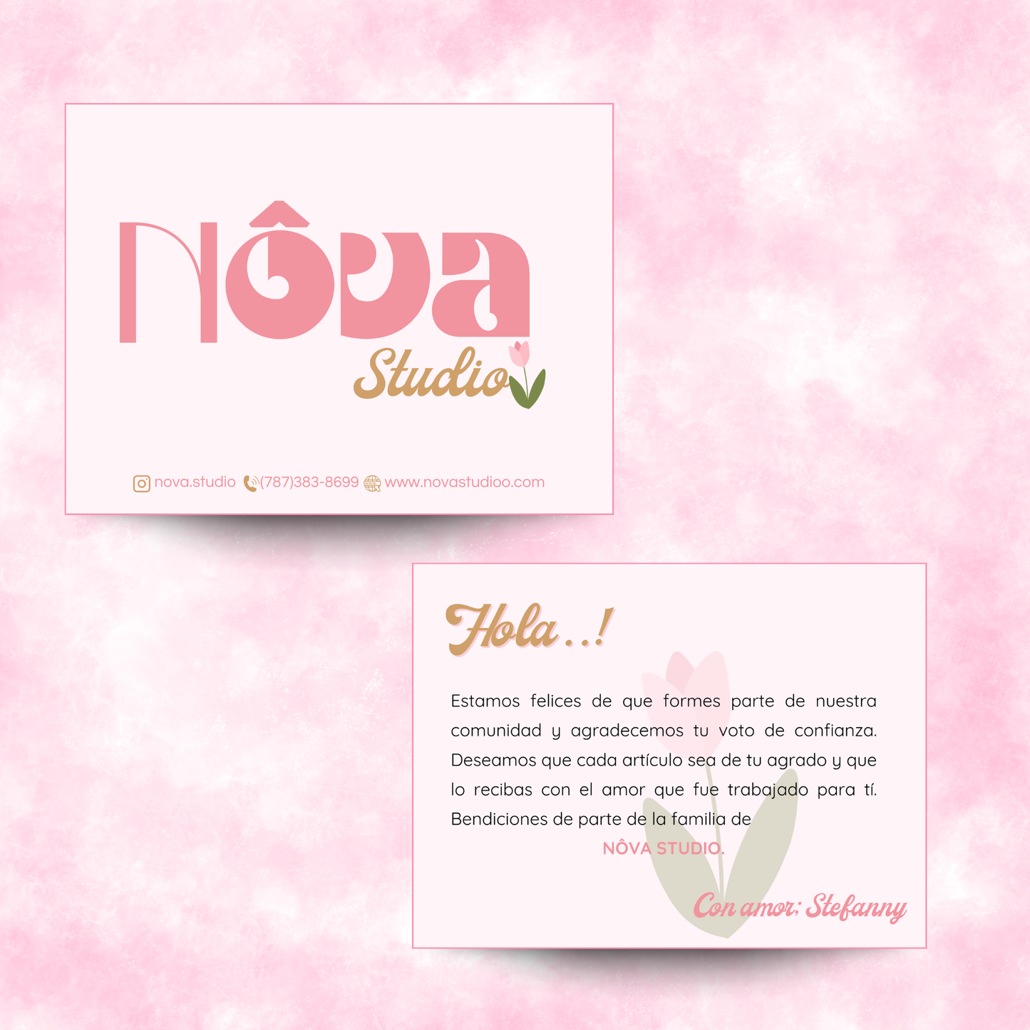 Tarjetas de Agradecimiento | Thank You Cards